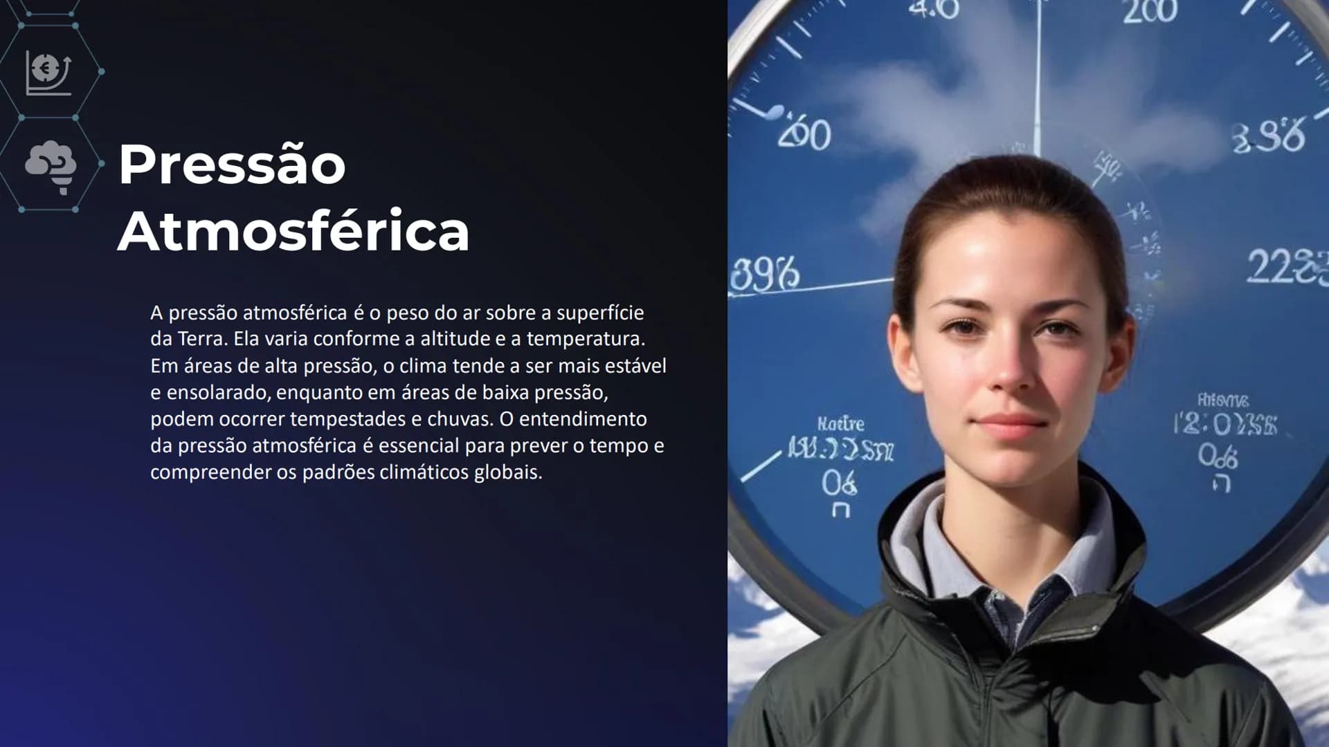 # Tempo e Clima

Entendendo os elementos fundamentais que influenciam o clima
da Terra. # Introdução

Este trabalho explora os elementos que