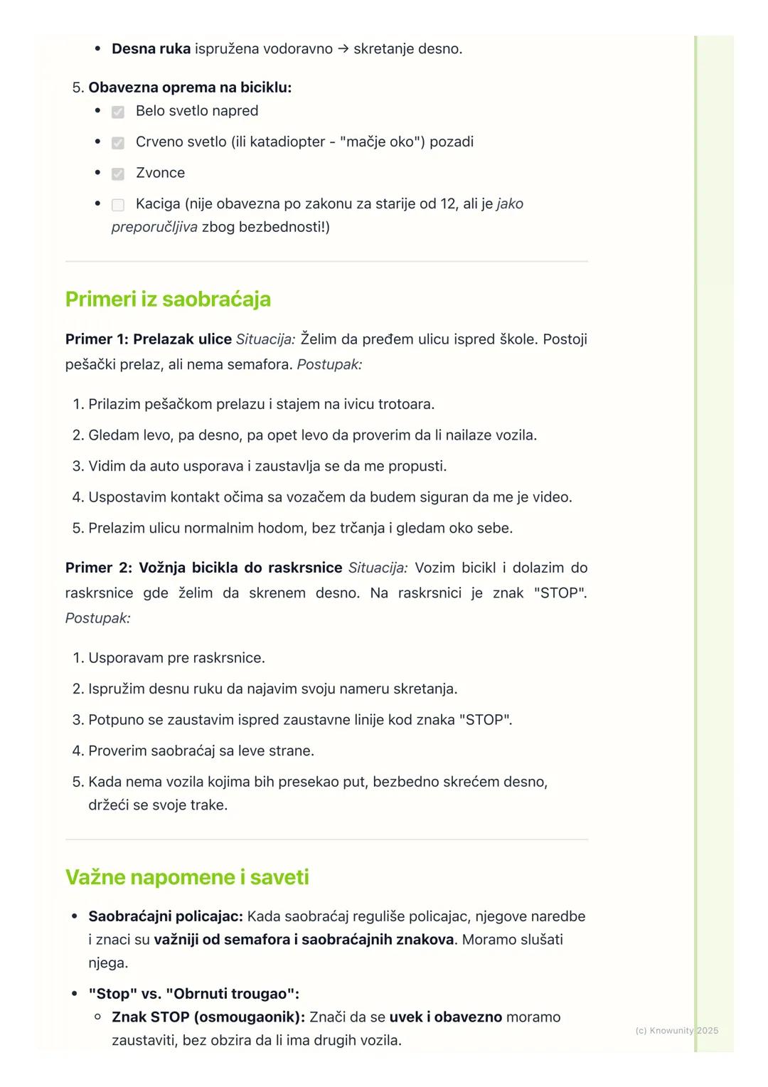 # Saobraćajni znaci i pravila

Uvod u saobraćajne znake i pravila

Saobraćajni znaci i pravila su jako važni da bismo svi bili bezbedni na u