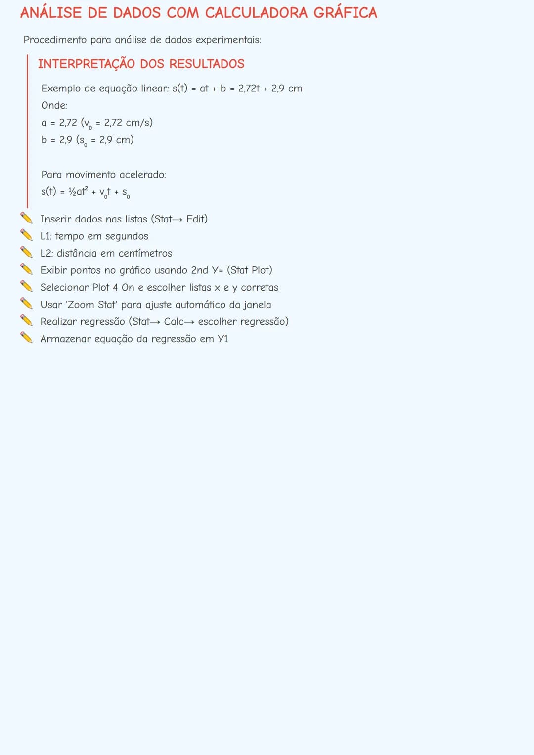 # FUNDAMENTOS DE FÍSICA - MECÂNICA E
REGRESSÃO COM CALCULADORA GRÁFICA

# MOVIMENTO RETILÍNEO
Um movimento que ocorre ao longo de uma linha 