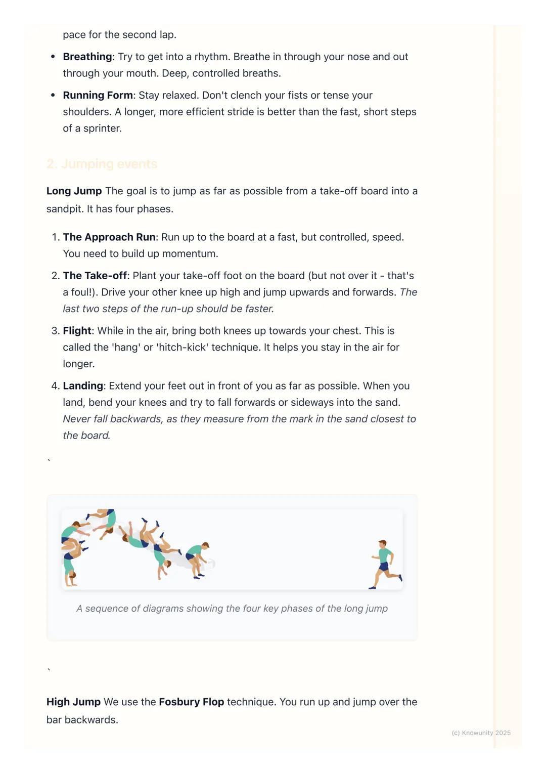 # Athletics (Track and Field)

Introduction to athletics

Athletics is also called 'Track and Field'. It's one of the oldest types of sports