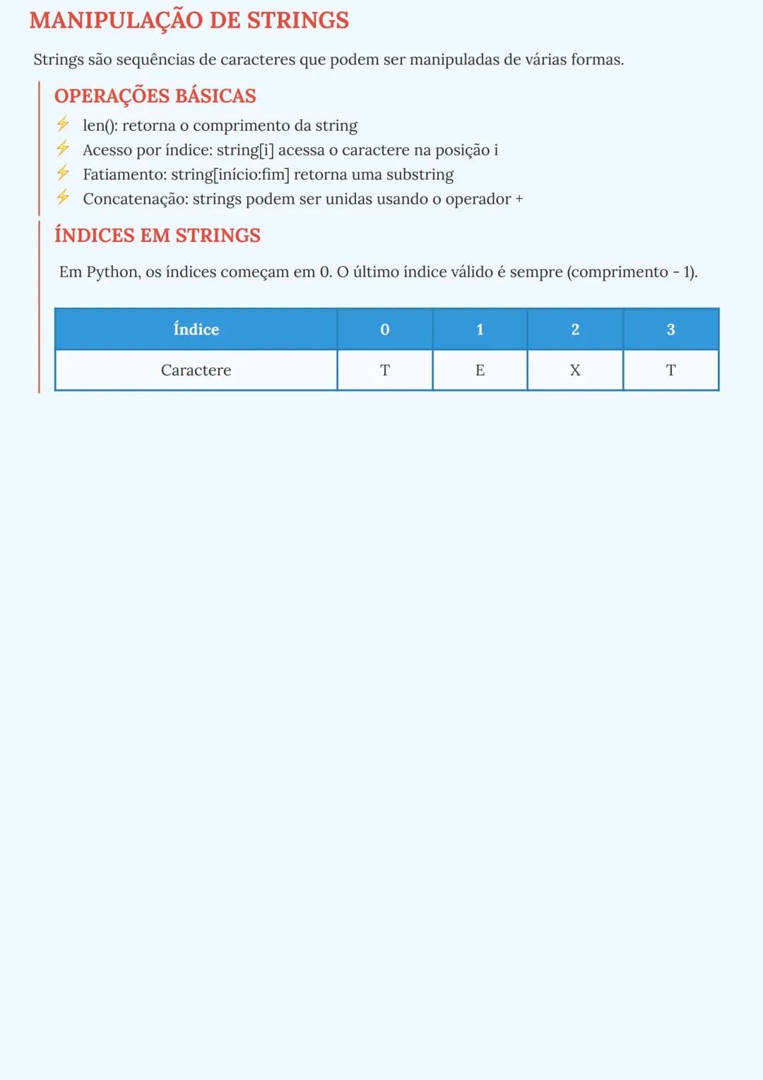# CONCEITOS BÁSICOS DE PROGRAMAÇÃO EM
PYTHON
# TIPOS DE DADOS BÁSICOS
Em Python, existem diferentes tipos de dados fundamentais que são util