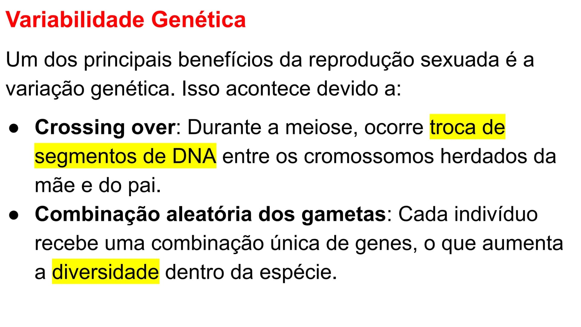 --- OCR Start ---
Variabilidade genética ao
longo das gerações
Fazendo uma comparação com o
parentesco humano, podemos dizer que:
•
Um indiv