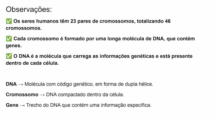--- OCR Start ---
Variabilidade genética ao
longo das gerações
Fazendo uma comparação com o
parentesco humano, podemos dizer que:
•
Um indiv