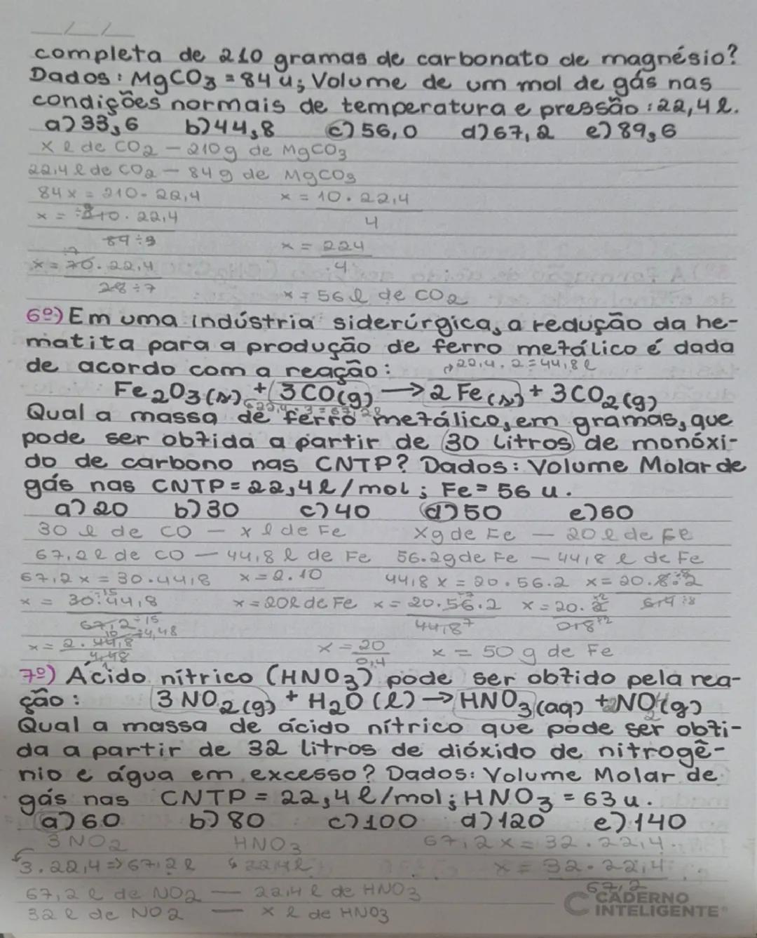 14/03/25
# estequiometria
## Cálculos Químicos
ne mols massa 6.1023 moléculas (átomos)→2214L (CNTP)

$2 HF + 1 CaO \longrightarrow H_2O + Ca