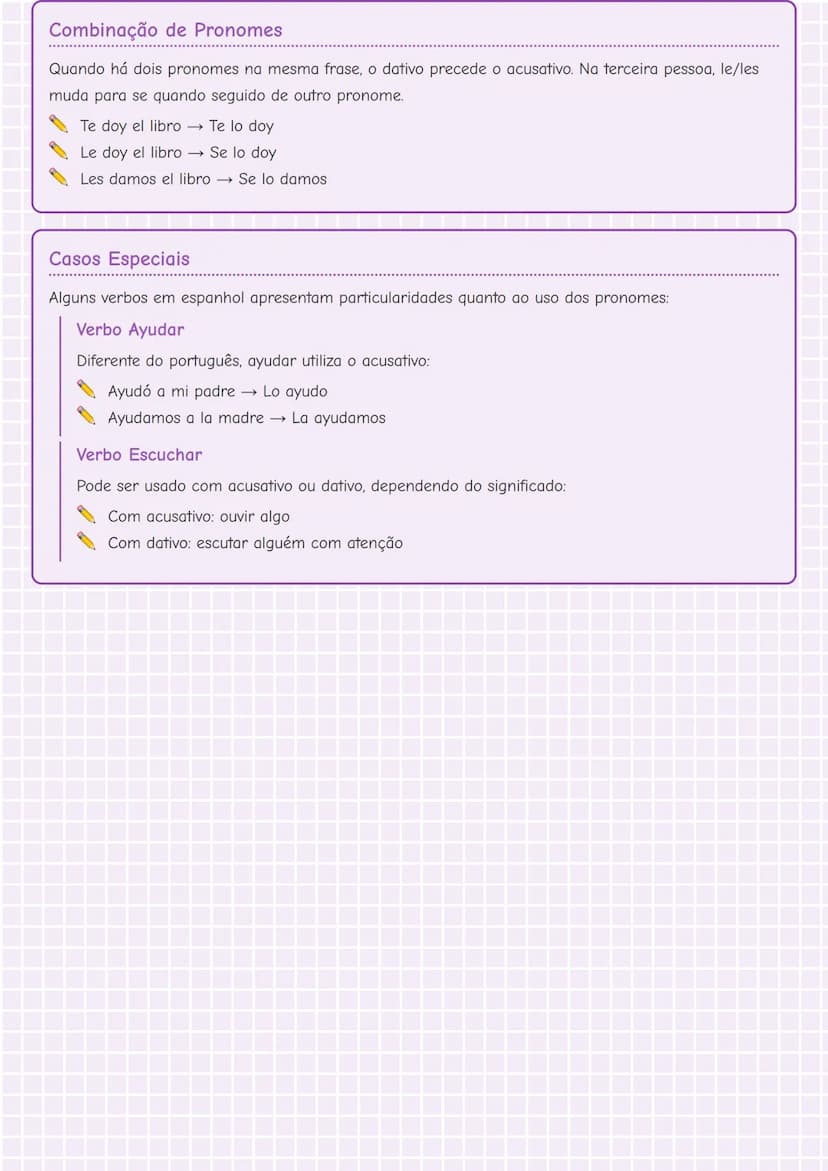 --- OCR Start ---
Pronomes Pessoais em Espanhol
Introdução aos Pronomes Pessoais
Os pronomes pessoais (personalpronomen) em espanhol são uti