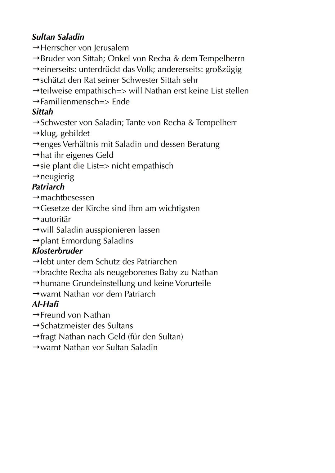 # Nathan der Weise

Autor: Gotthold Ephraim Lessing
Jahr: 1779
Textsorte: Dramatisches Gedicht
Aufbau: 5 Aufzüge/Akte mit jeweiligen Auftrit