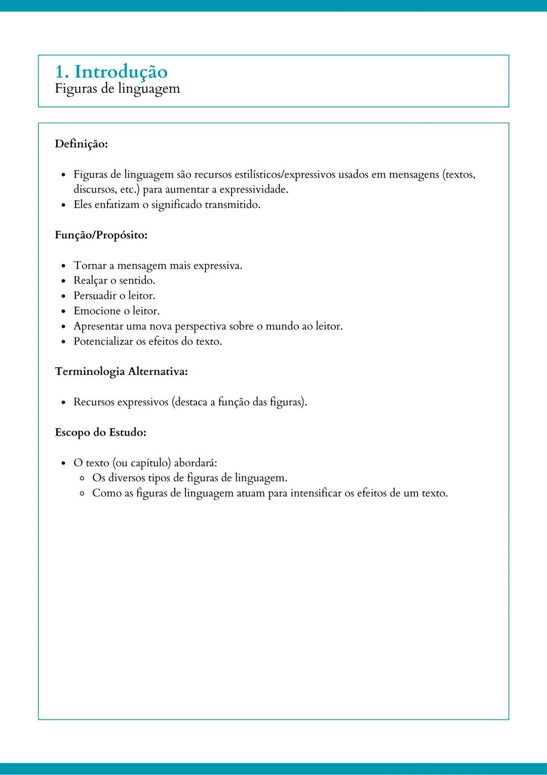 --- OCR Start ---
INTERP. TEXTUAL
Resumos em tópicos - @isadoraf.barros
APOSTILAS POLIEDRO
2
0
Figuras de linguagem
Introdução
Linguagens fi