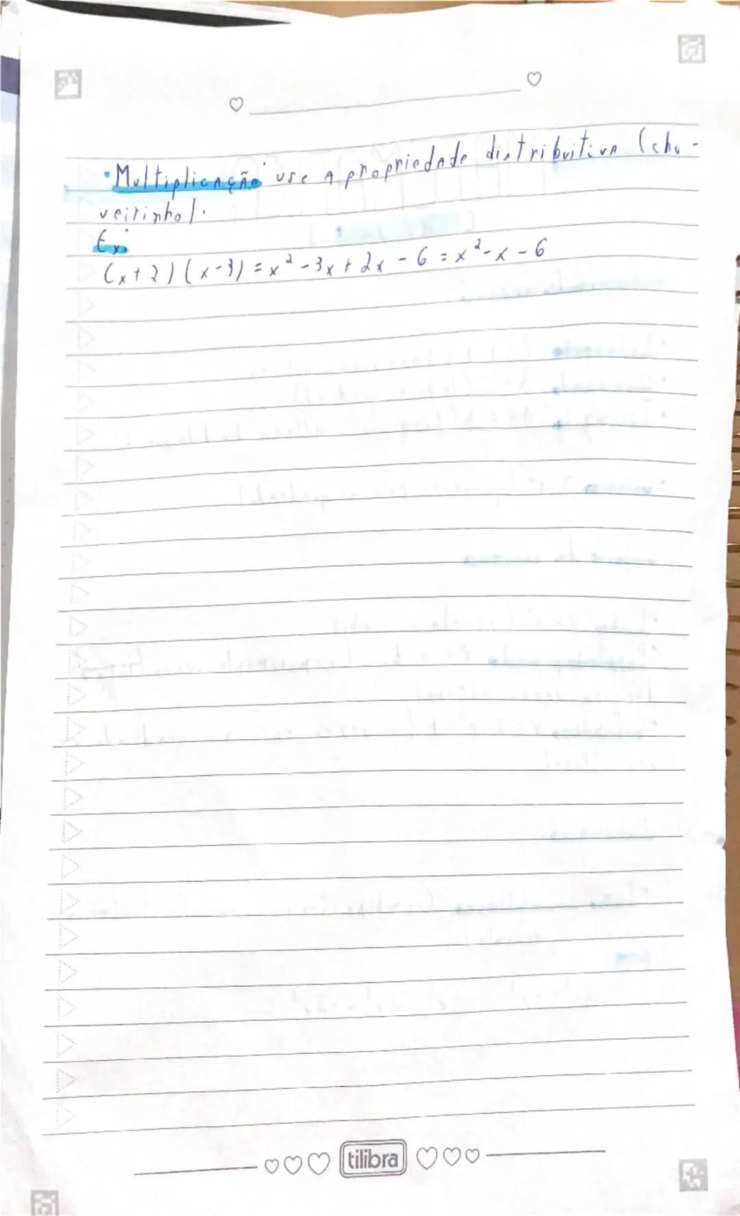 ♡
♡
MATEMATICA
[ RESUMO ]
Calculo de áreas
*Actângulo. A=bh (bare vesen altura)
*Qundrada: A = L (Indo no quadradol
•Triangulo A= $b \cdot b