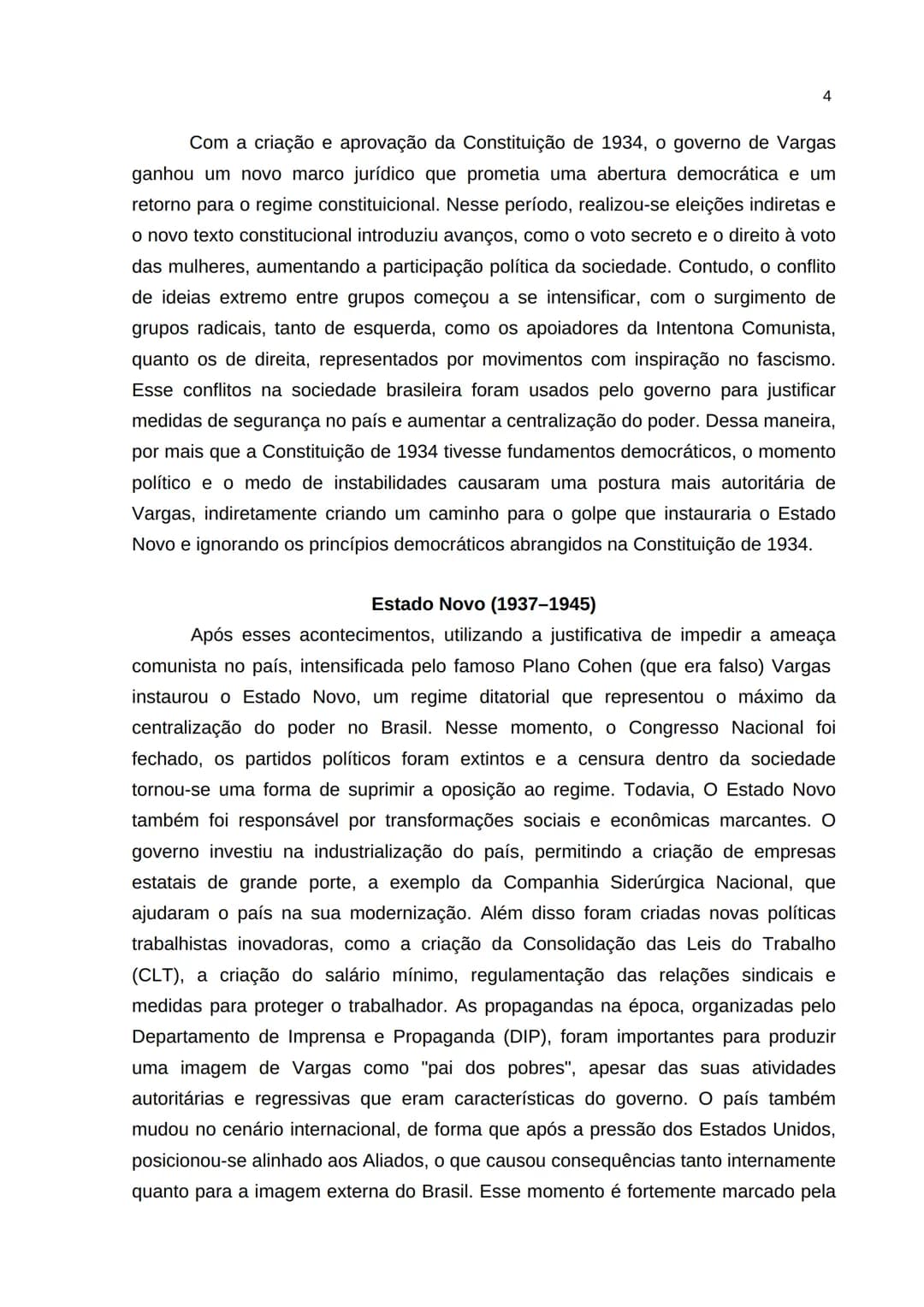 # SUMÁRIO

1 INTRODUÇÃO  1
2 DESENVOLVIMENTO  2
3 CONCLUSÃO  5 --- OCR Start ---
2
1 INTRODUÇÃO
A Era Vargas, que abrange o período de 1930 