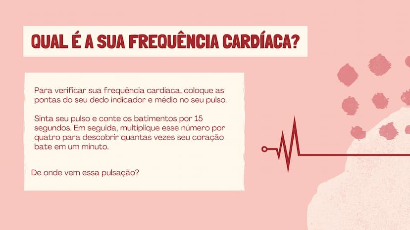 # O SISTEMA CIRCULATÓRIO

O papel do coração, do sangue e dos vasos sanguíneos QUAL É A SUA FREQUÊNCIA CARDÍACA?
Para verificar sua frequênc