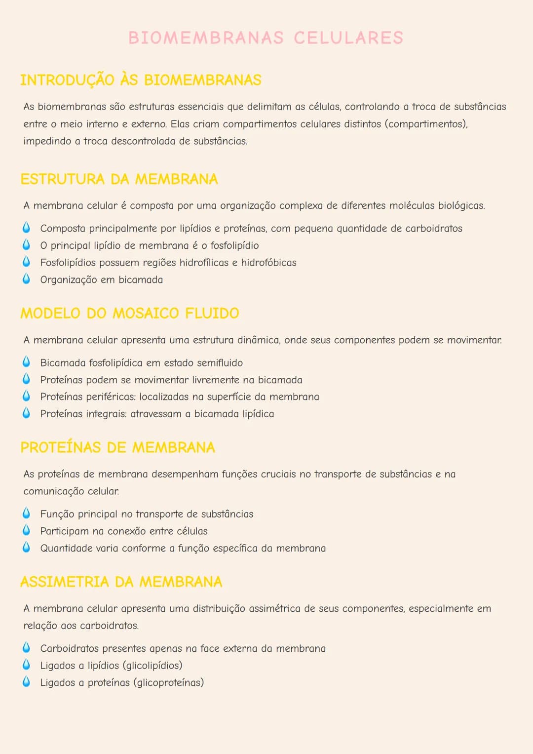 # BIOMEMBRANAS CELULARES

# INTRODUÇÃO ÀS BIOMEMBRANAS

As biomembranas são estruturas essenciais que delimitam as células, controlando a tr