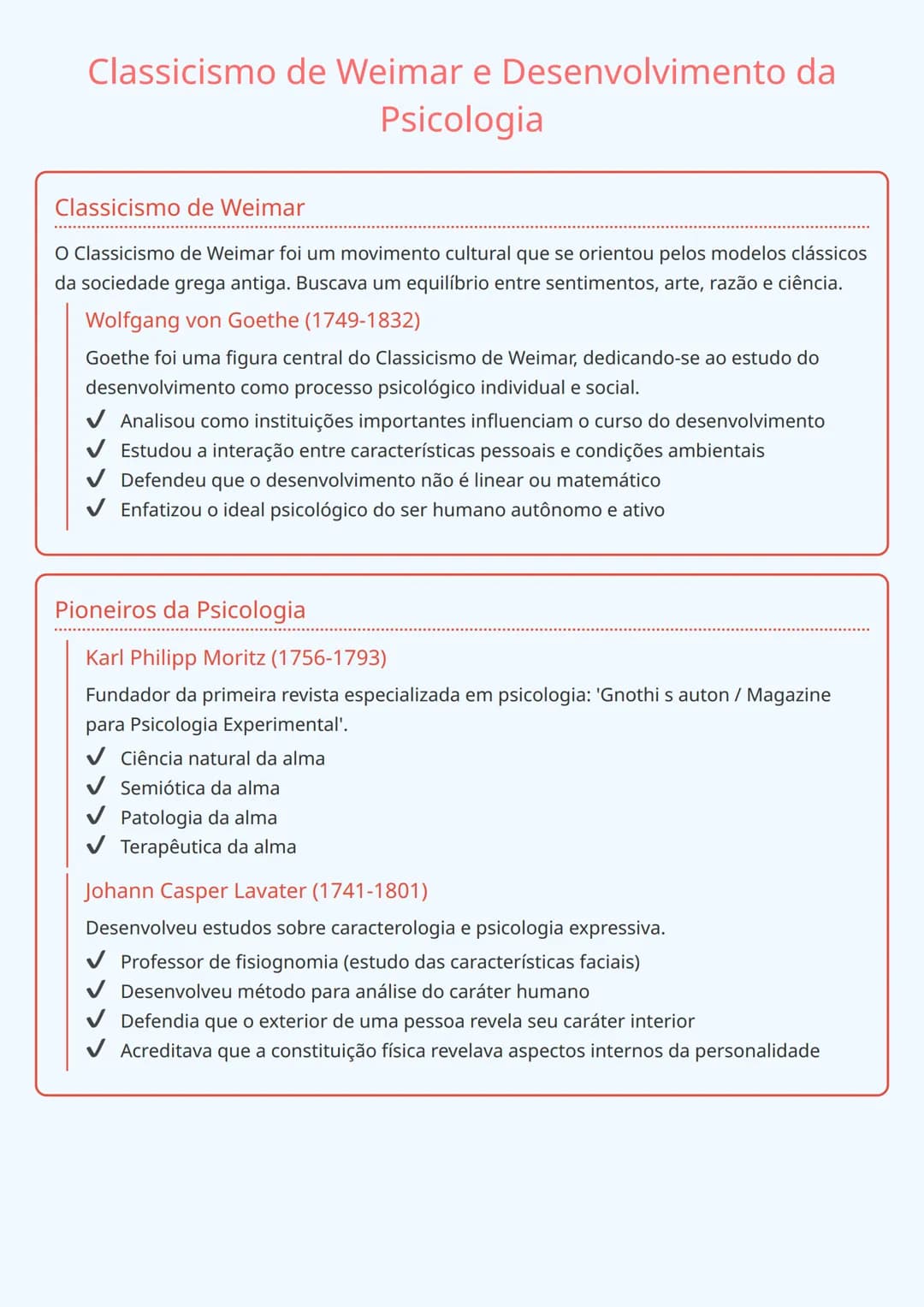 # Classicismo de Weimar e Desenvolvimento da
# Psicologia

# Classicismo de Weimar
O Classicismo de Weimar foi um movimento cultural que se 