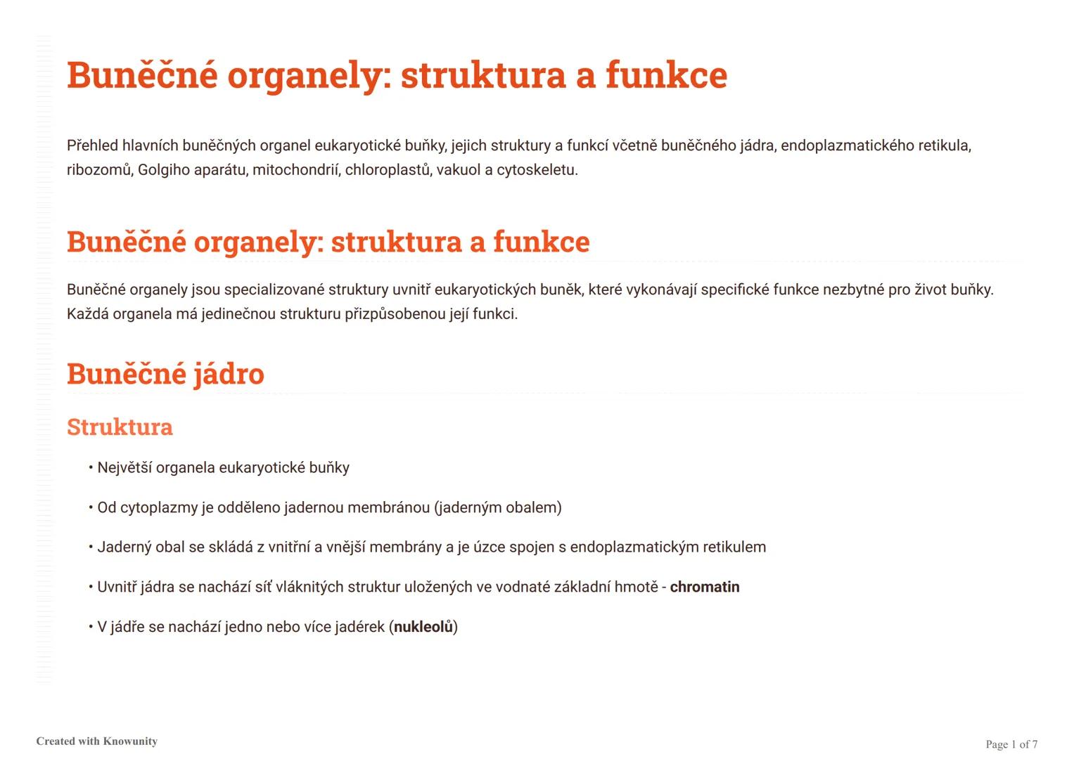 ## Buněčné organely: struktura a funkce

Přehled hlavních buněčných organel eukaryotické buňky, jejich struktury a funkcí včetně buněčného j