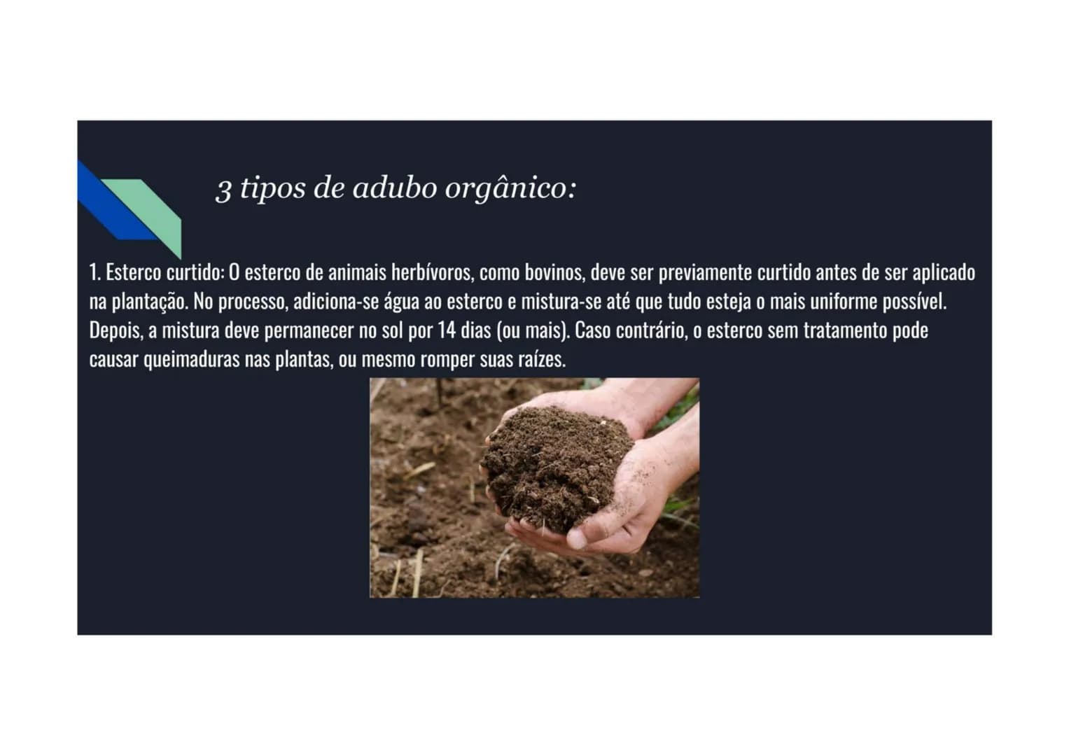 # Primeiramente, o que é Fertilizante?

Fertilizantes ou adubos são qualquer tipo de substância aplicada ao solo ou tecidos
vegetais para pr