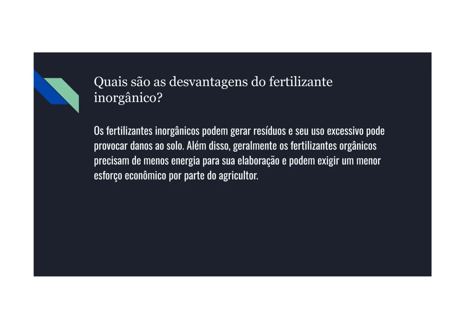 # Primeiramente, o que é Fertilizante?

Fertilizantes ou adubos são qualquer tipo de substância aplicada ao solo ou tecidos
vegetais para pr