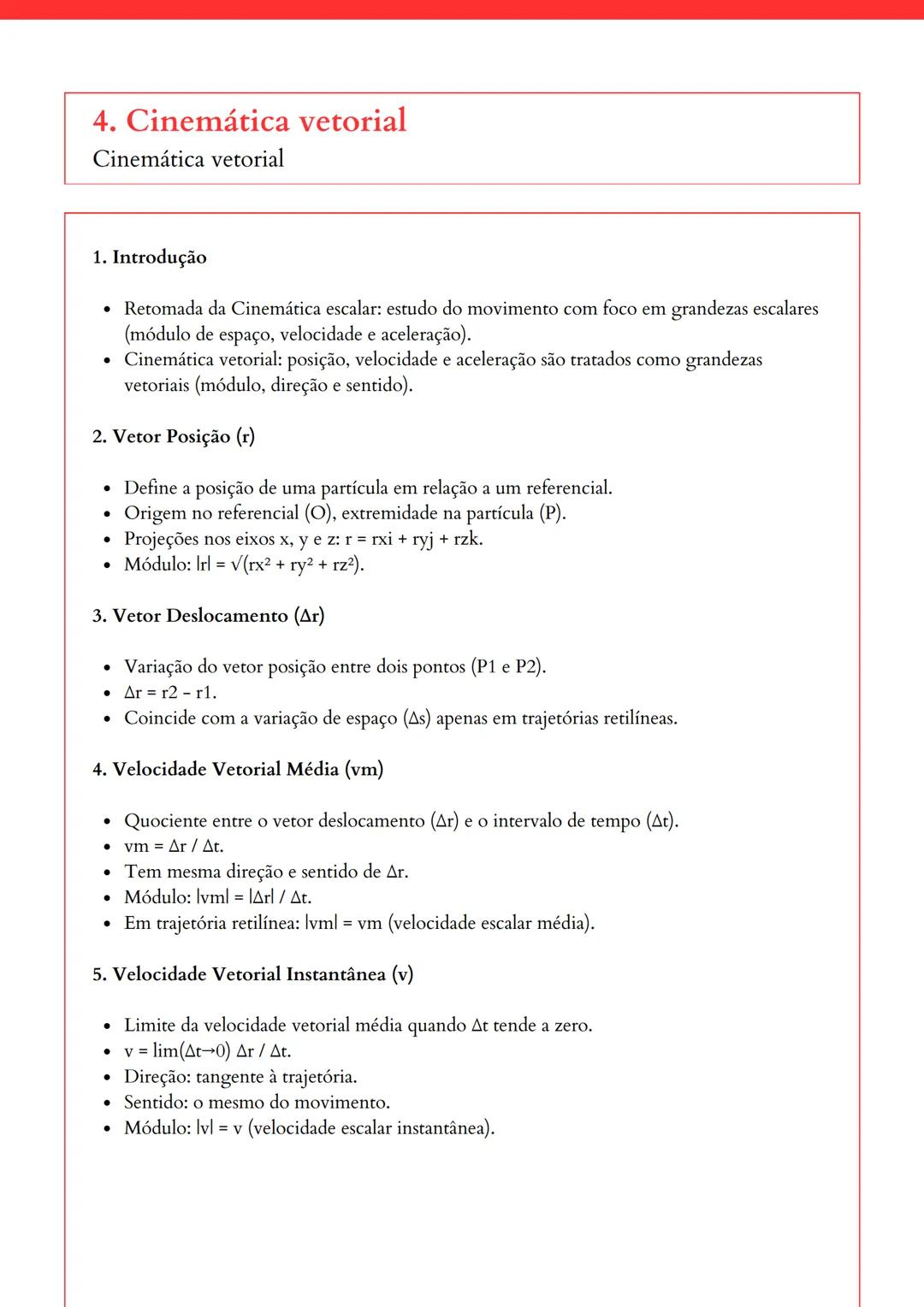 ## FISICA

Resumos em tópicos - @isadoraf.barros  APOSTILAS POLIEDRO

### Introdução à Cinemática

* Conceitos fundamentais
* Espaço de um m