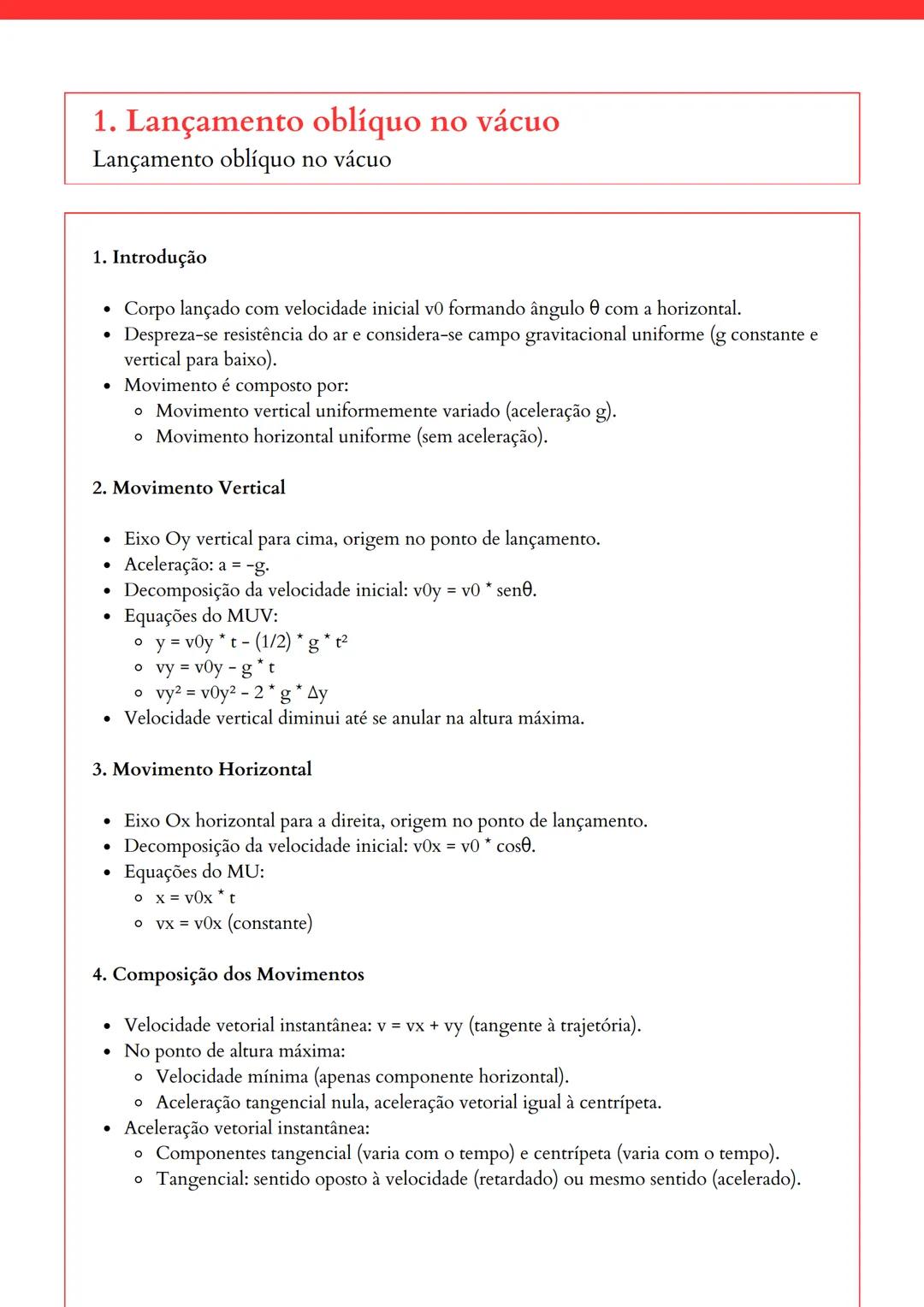 ## FISICA

Resumos em tópicos - @isadoraf.barros  APOSTILAS POLIEDRO

### Introdução à Cinemática

* Conceitos fundamentais
* Espaço de um m