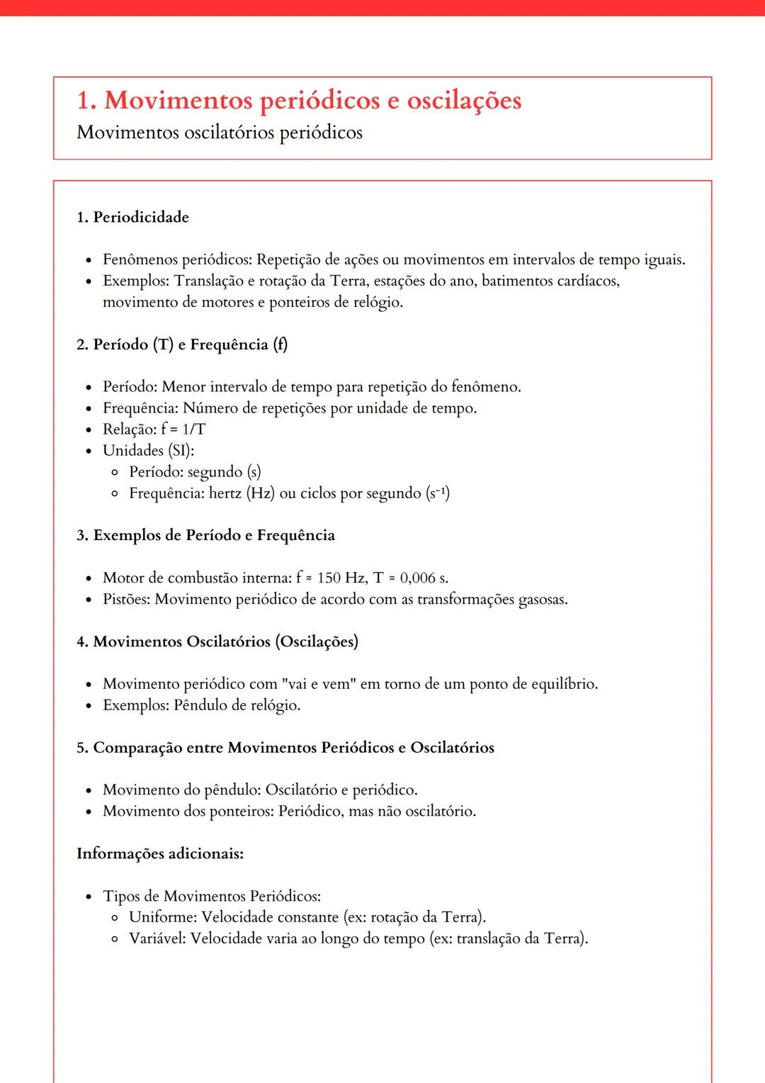 ## FISICA

Resumos em tópicos - @isadoraf.barros  APOSTILAS POLIEDRO

### Introdução à Cinemática

* Conceitos fundamentais
* Espaço de um m