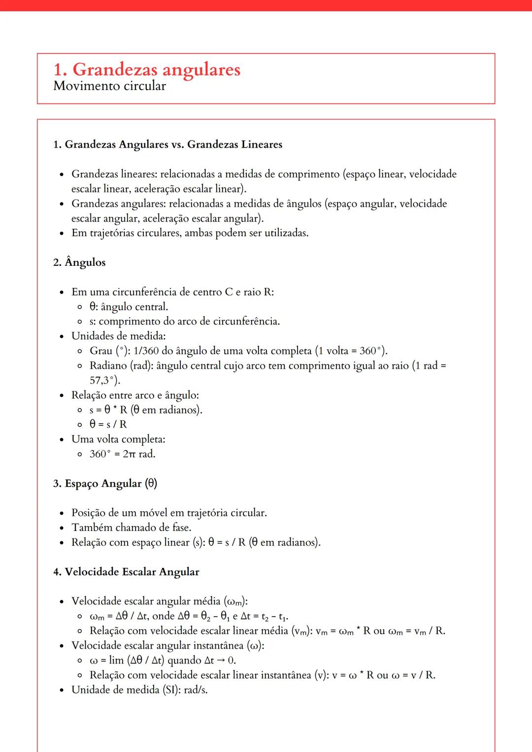 ## FISICA

Resumos em tópicos - @isadoraf.barros  APOSTILAS POLIEDRO

### Introdução à Cinemática

* Conceitos fundamentais
* Espaço de um m