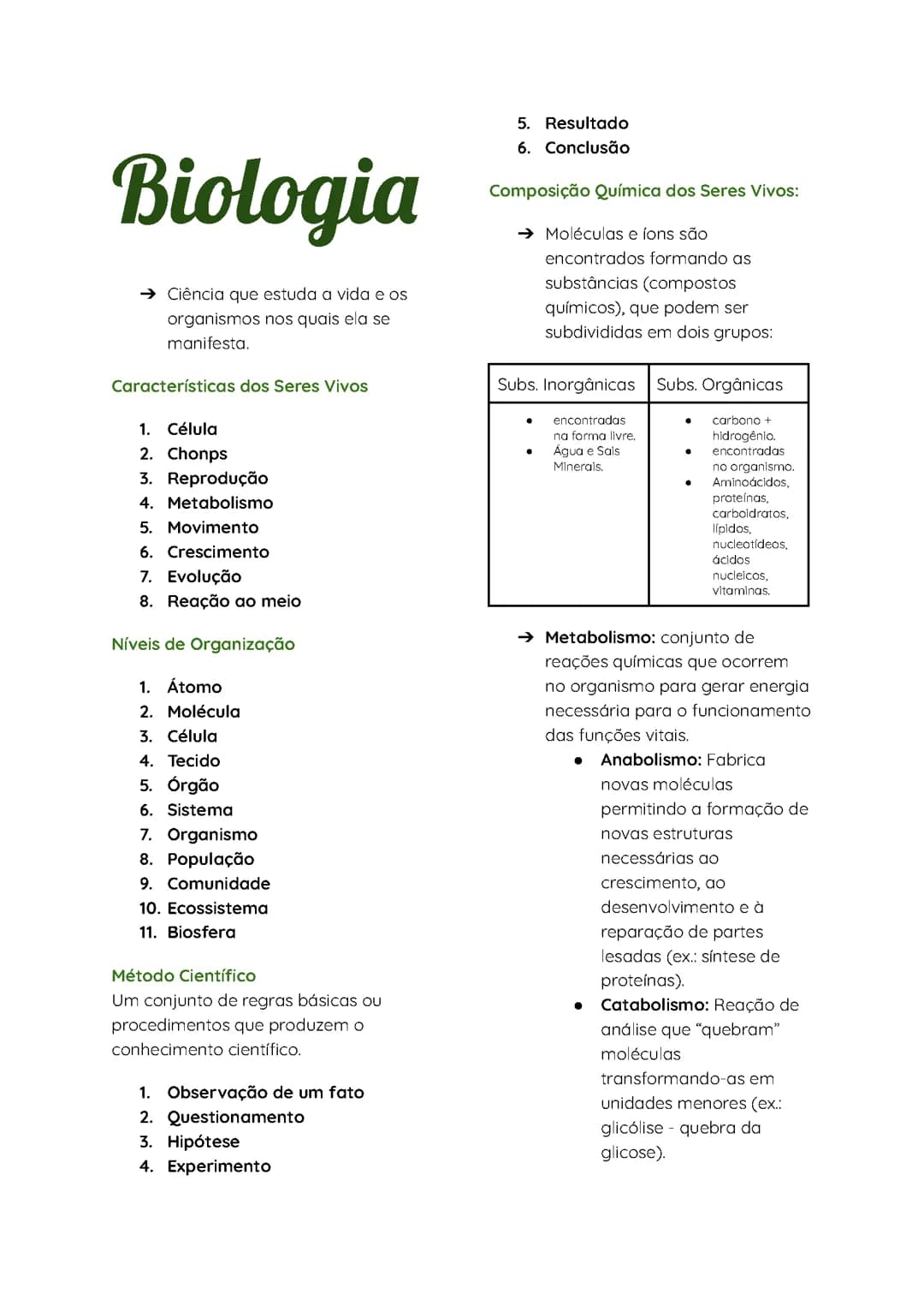 Biologia 1