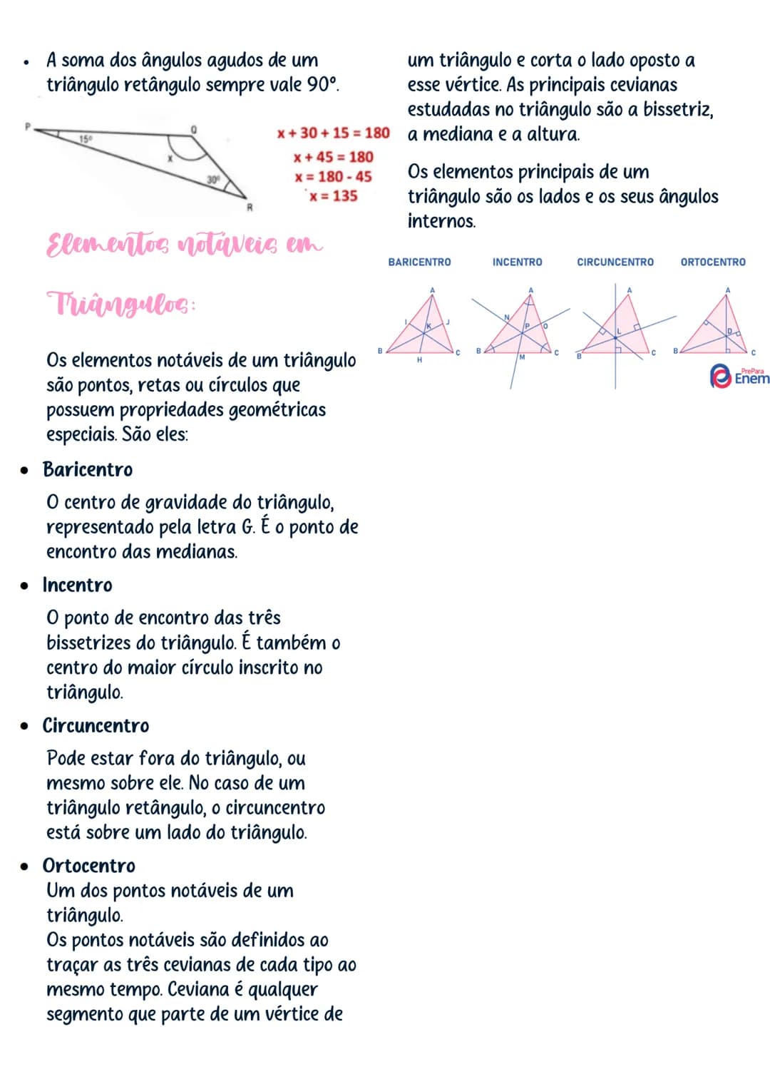 # Matemática

Aplicação dos Triângulos

## Classificação dos Triângulos

Os triângulos podem ser classificados de acordo com os seus lados o