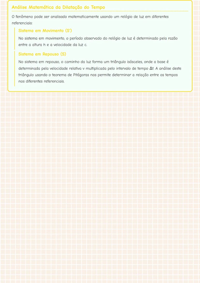 # Teoria da Relatividade: Relatividade da Simultaneidade

## Relatividade da Simultaneidade
A relatividade da simultaneidade é um conceito f