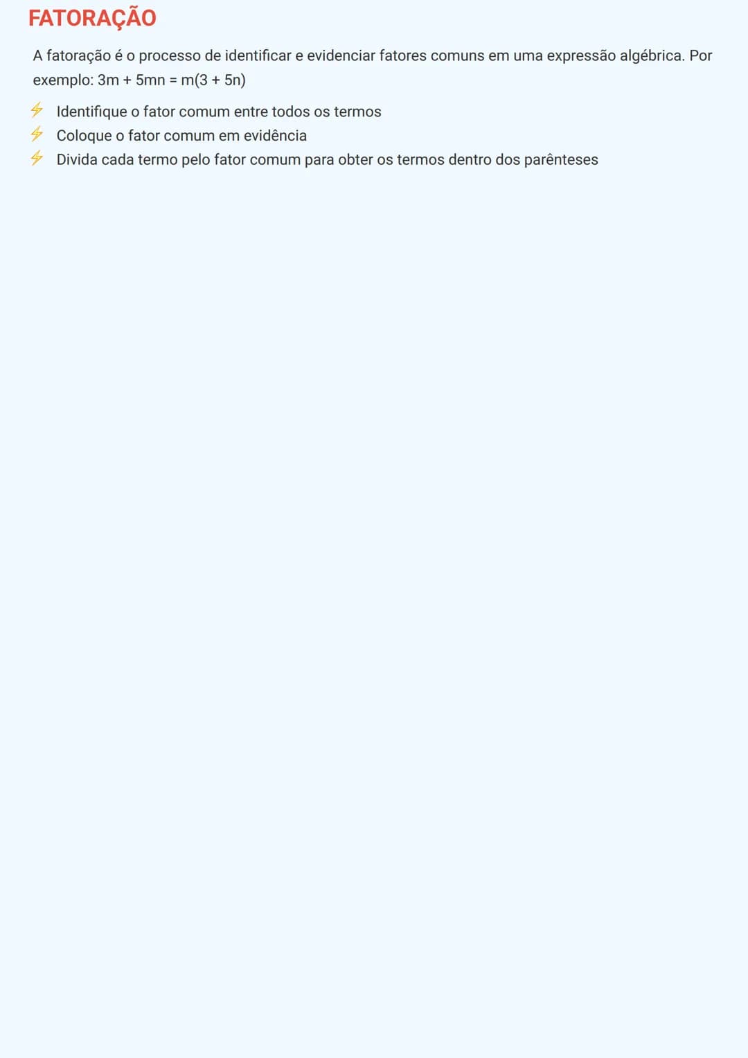 # SIMPLIFICAÇÃO DE EXPRESSÕES ALGÉBRICAS

# CONCEITOS BÁSICOS DE MULTIPLICAÇÃO ALGÉBRICA
É importante entender a diferença entre multiplicaç