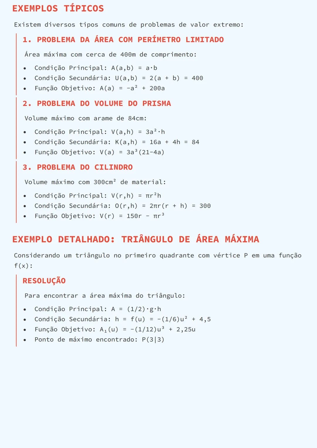 # PROBLEMAS DE VALOR EXTREMO NA
MATEMÁTICA

# INTRODUÇÃO AOS PROBLEMAS DE VALOR EXTREMO
Problemas de valor extremo são aqueles que buscam ot