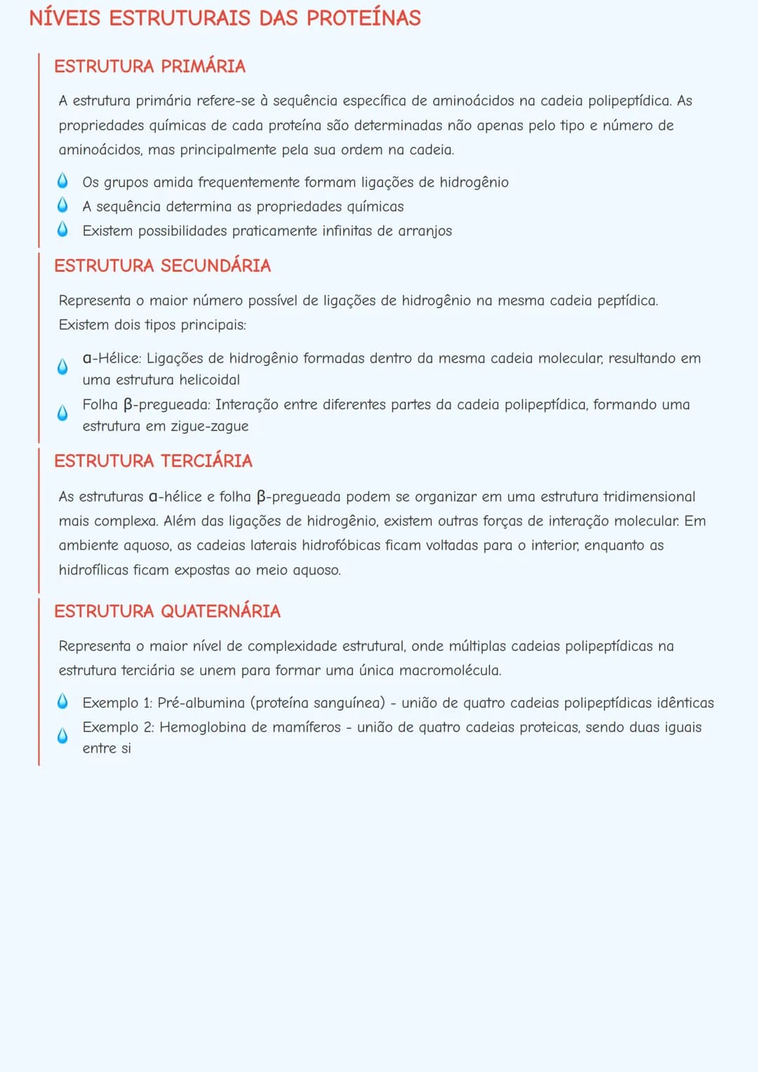 # PROTEÍNAS

# ASPECTOS GERAIS

As proteínas são compostas por aminoácidos unidos por ligações químicas. A maioria das proteínas
contém entr