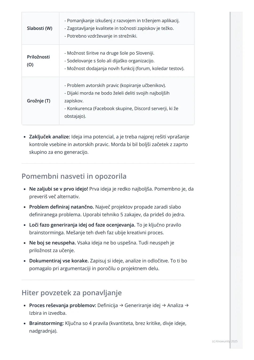 # Metode reševanja problemov
in kreativnost

Uvod v reševanje problemov

To je osnova za vsako projektno delo v tehniki. Brez dobre metode z