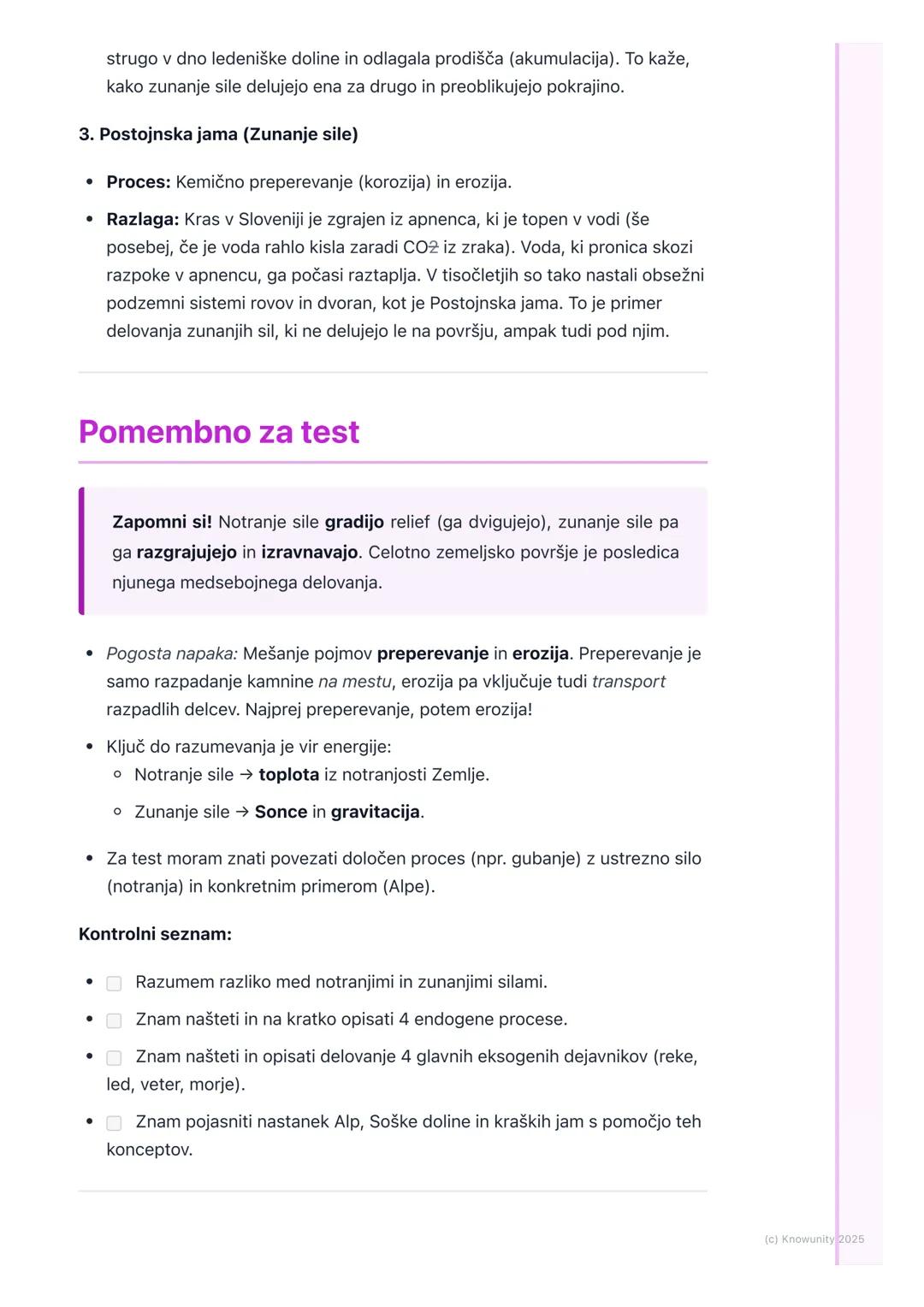 # Oblikovanje površja

Splošno o oblikovanju površja

Zemeljsko površje se nenehno spreminja. Ni statično. Na videz trdna tla pod
našimi nog