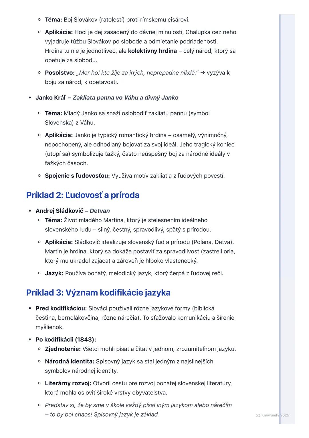 # Slovenský romantizmus
(úvod)

1. Prehľad slovenského romantizmu

Slovenský romantizmus je kľúčové obdobie v našej literatúre a národných
d