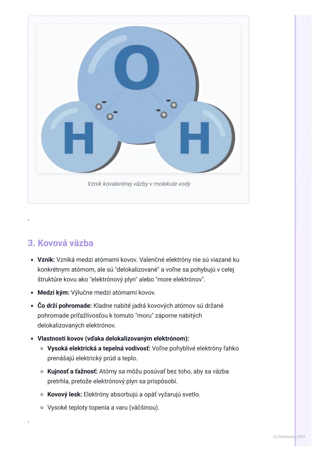 # Chemická väzba a molekuly

Prehľad / Úvod

Dnes si zopakujeme a prehĺbime vedomosti o chemických väzbách a
molekulách. Je to fakt dôležitá