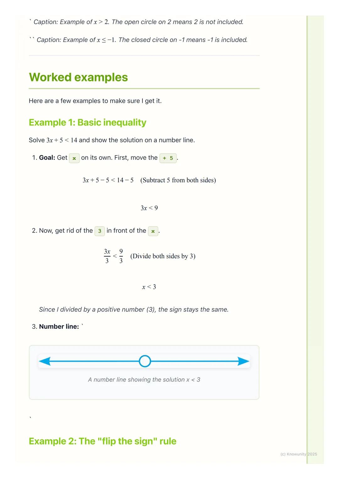 # Linear Inequalities

## What are linear inequalities?

Linear inequalities are mathematical statements that compare two expressions
using 