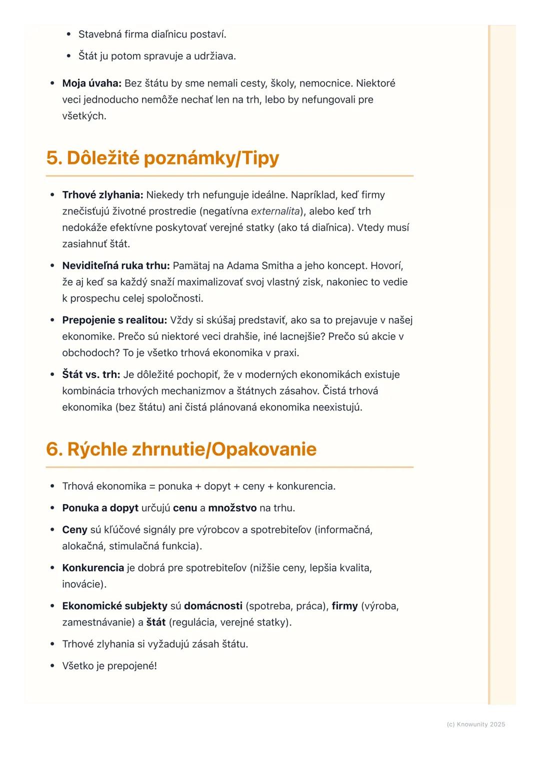 # Trhová ekonomika a jej
princípy

1. Prehľad trhovej ekonomiky

Trhová ekonomika je základný spôsob, akým sa organizuje hospodárstvo vo
väč