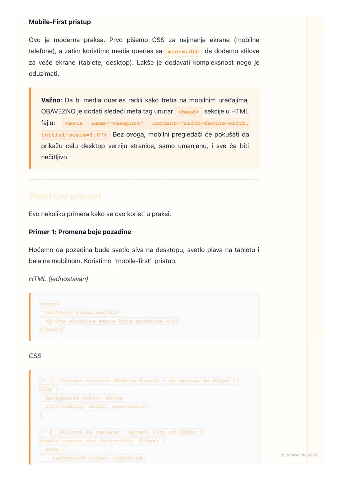 # CSS-responzivni dizajn
(osnove)

Šta je responzivni veb dizajn?

Responzivni veb dizajn (RWD - Responsive Web Design) je pristup dizajnira