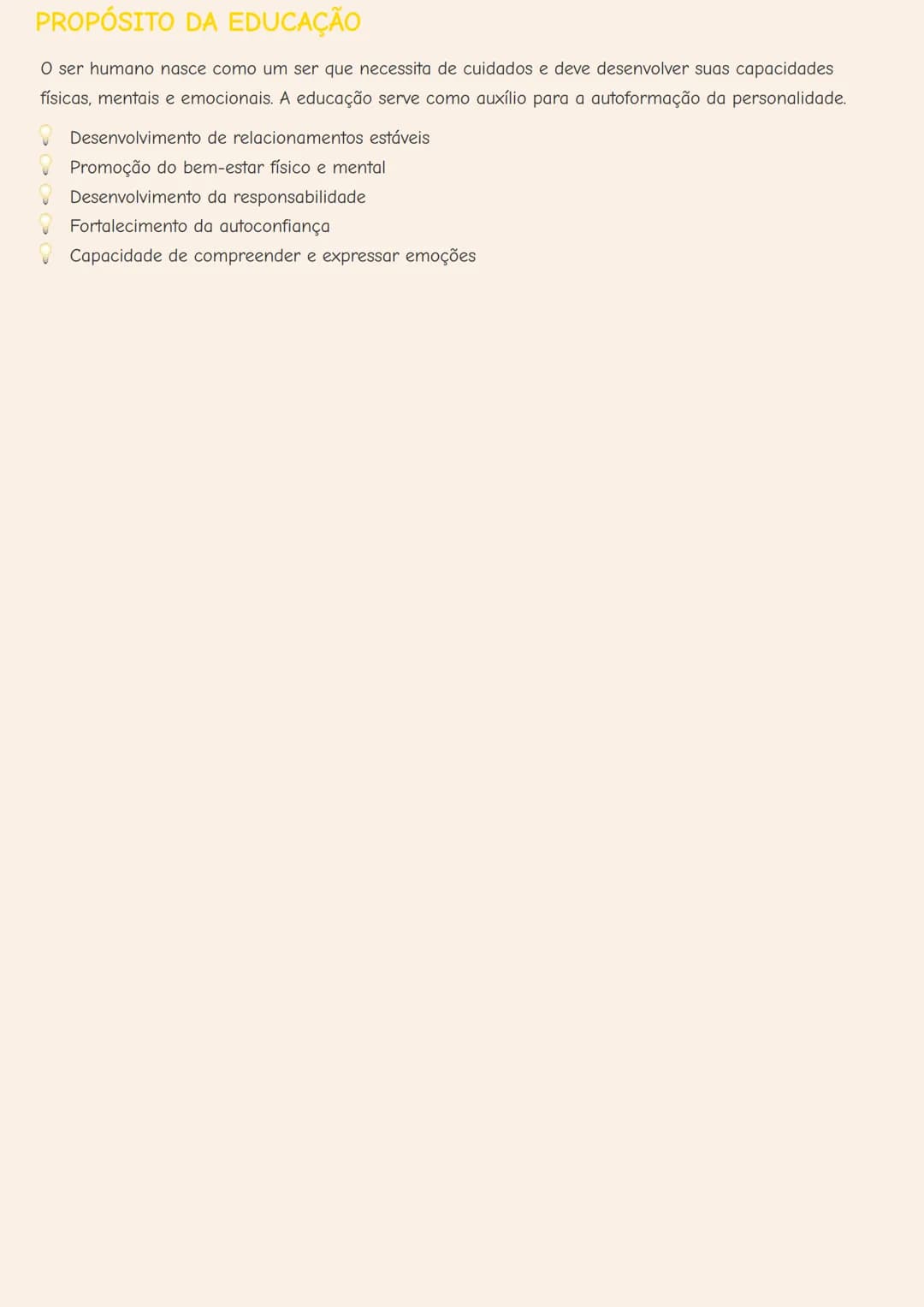 # PEDAGOGIA EXISTENCIAL E FUNDAMENTOS DA
EDUCAÇÃO

# DEFINIÇÃO DE EDUCAÇÃO
A educação é a influência pedagógica no desenvolvimento e comport