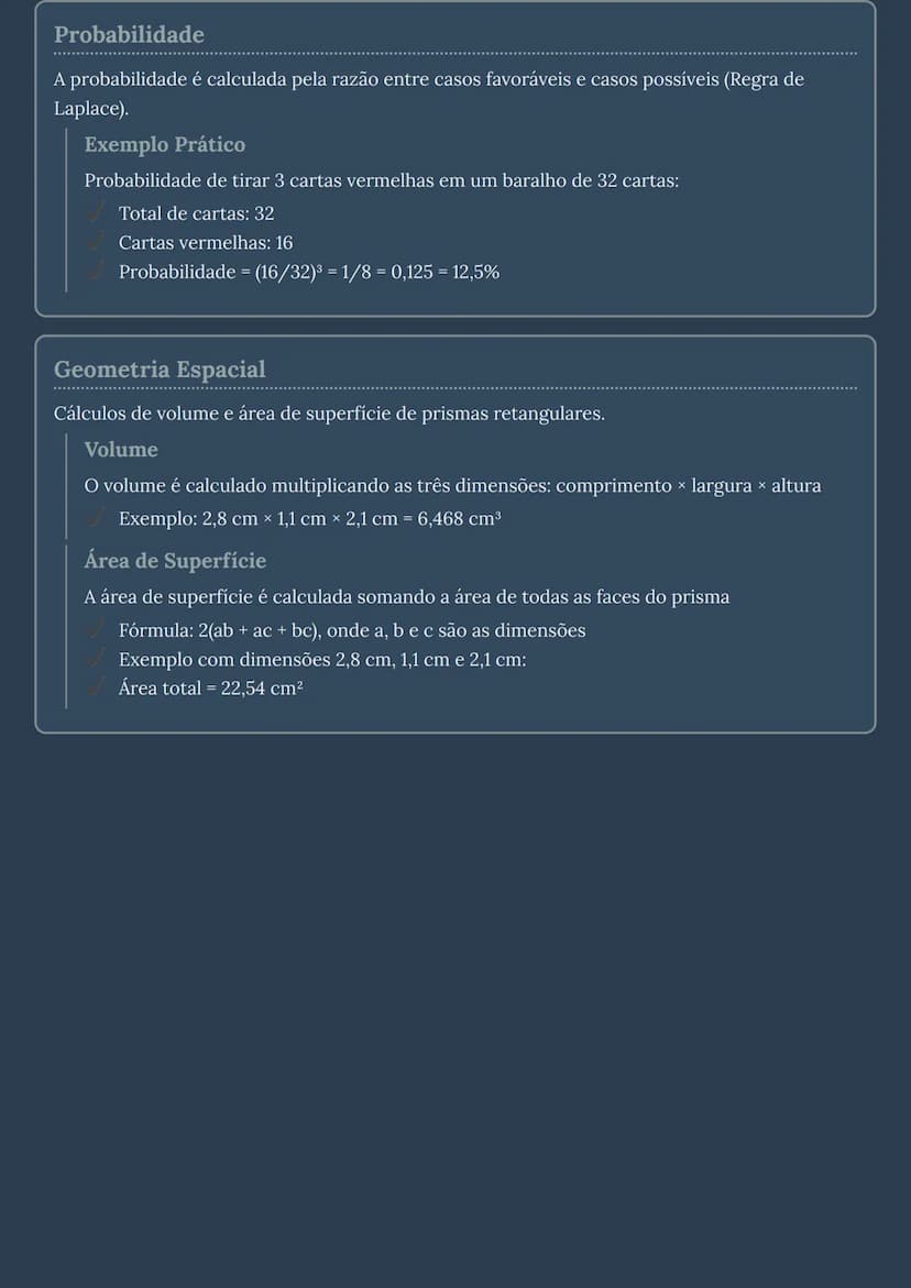 # Revisão de Matemática - 8º Ano

## Frações e Números Decimais
Ao trabalhar com frações, é importante saber compará-las e convertê-las em n