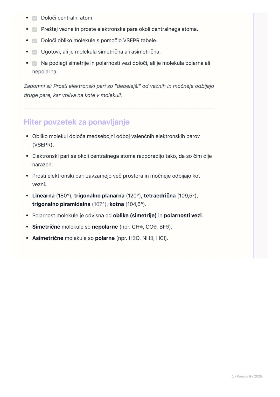 # Oblike molekul (osnove)

Uvod v oblike molekul

Molekule niso ploščate, kot jih rišemo na papir, ampak so tridimenzionalne
(3D) strukture.