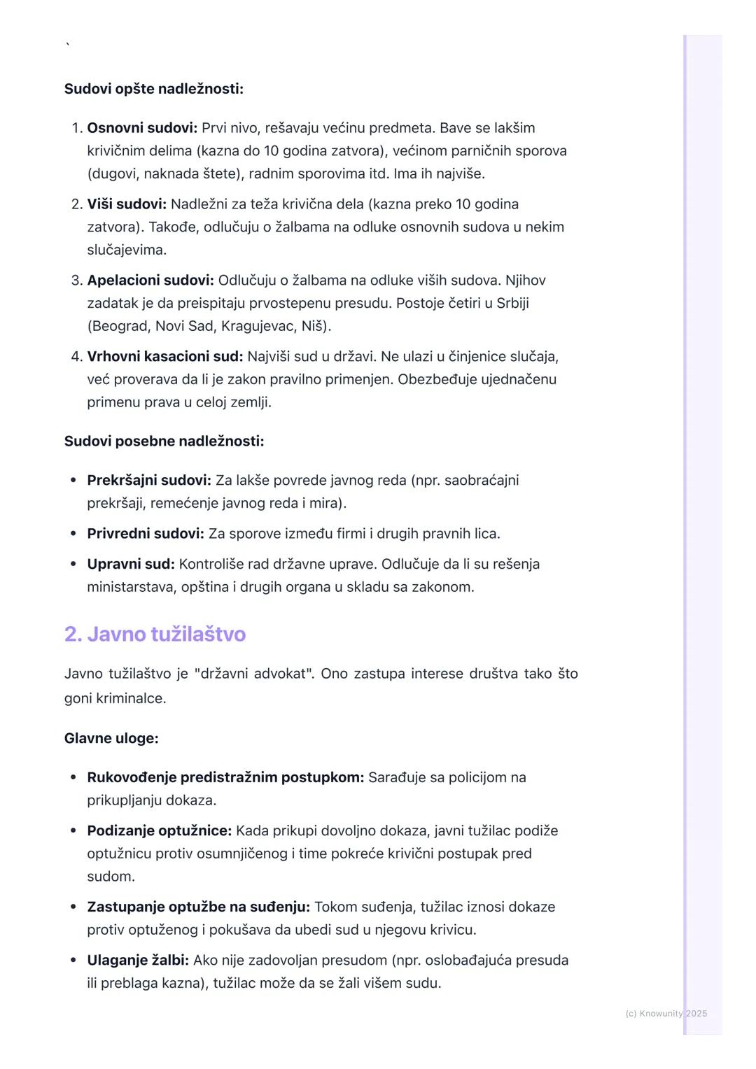 # Pravosudne institucije i
njihova uloga

## Uvod u pravosudne institucije

Pravosudne institucije su stub svake pravne države. One su deo s