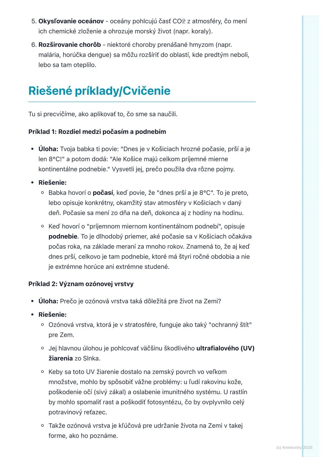 # Atmosféra a podnebie

## Prehľad atmosféry a podnebia

Atmosféra je vlastne taký plynný obal, ktorý obklopuje našu Zem. Je to super
dôleži