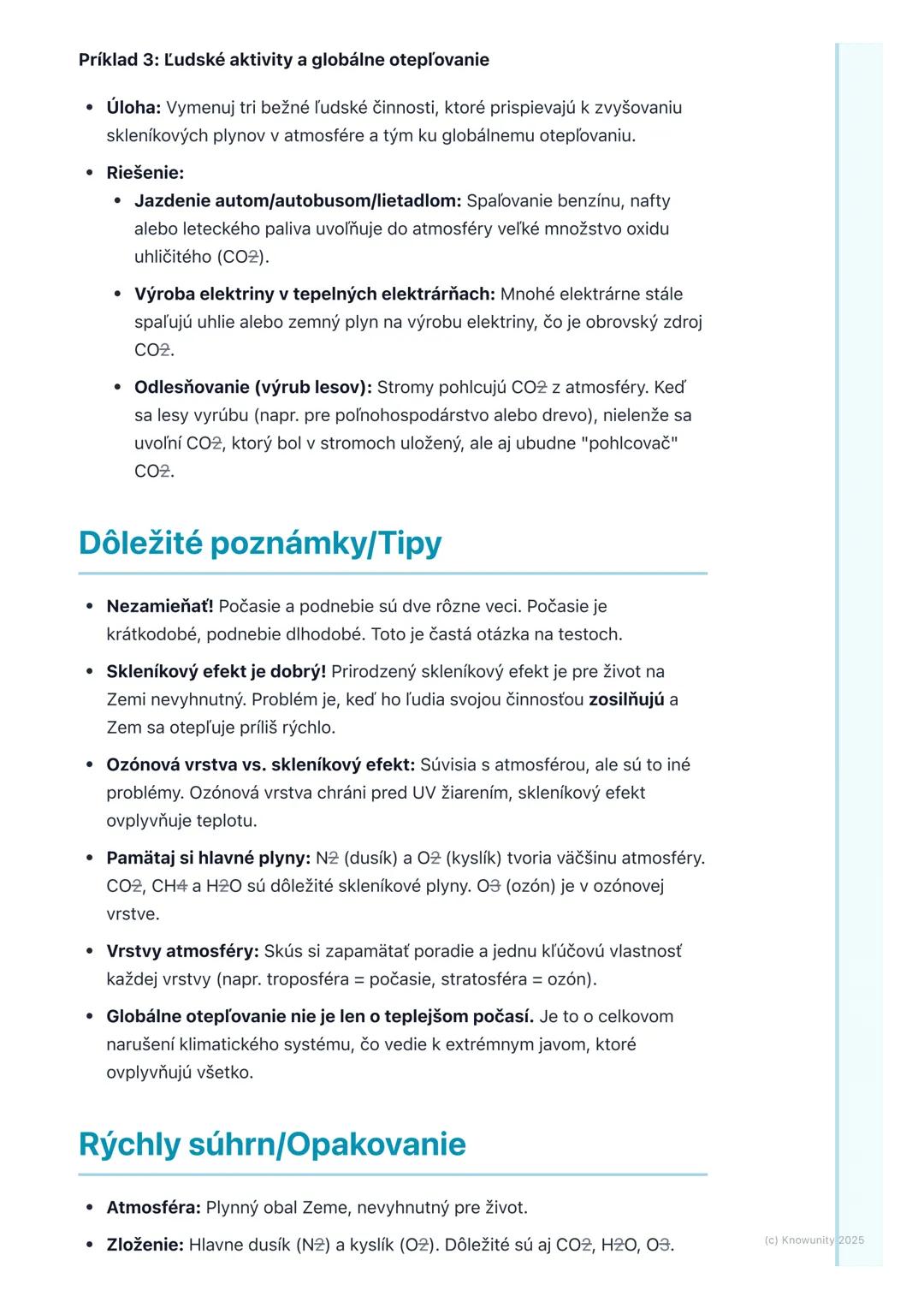 # Atmosféra a podnebie

## Prehľad atmosféry a podnebia

Atmosféra je vlastne taký plynný obal, ktorý obklopuje našu Zem. Je to super
dôleži