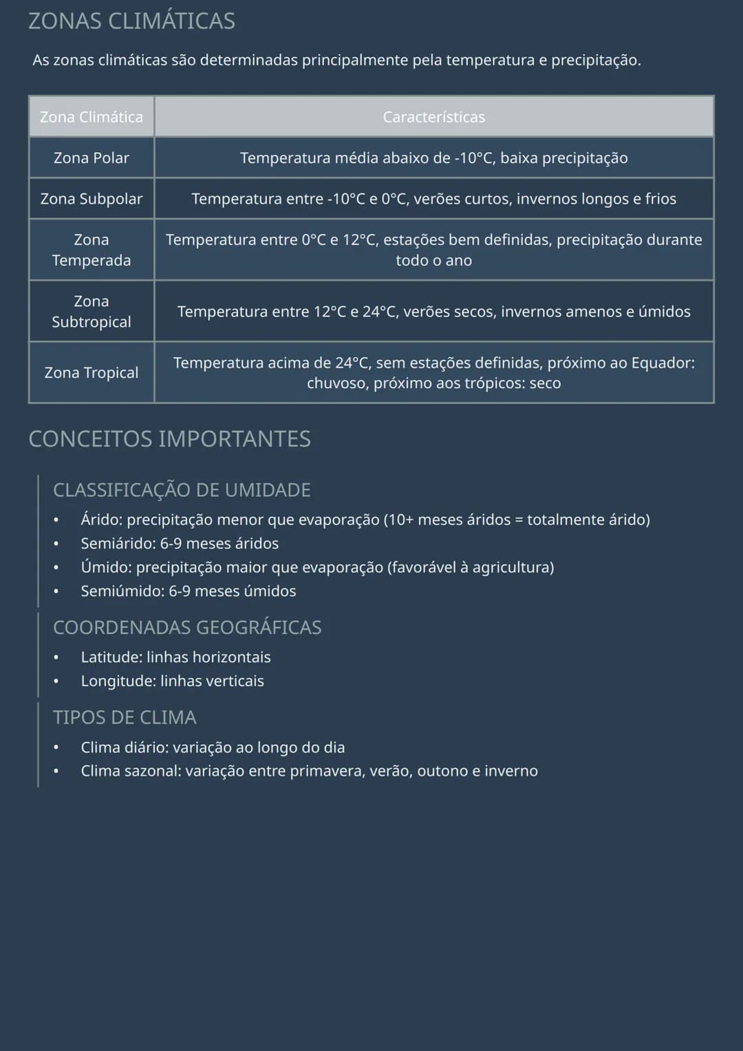 --- OCR Start ---
LOCALIZAÇÃO E CLIMA
LOCALIZAÇÃO GEOGRÁFICA
A localização geográfica é fundamental para compreender as características de u