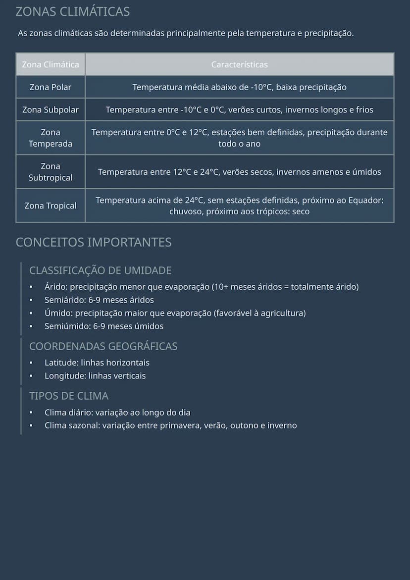 --- OCR Start ---
LOCALIZAÇÃO E CLIMA
LOCALIZAÇÃO GEOGRÁFICA
A localização geográfica é fundamental para compreender as características de u