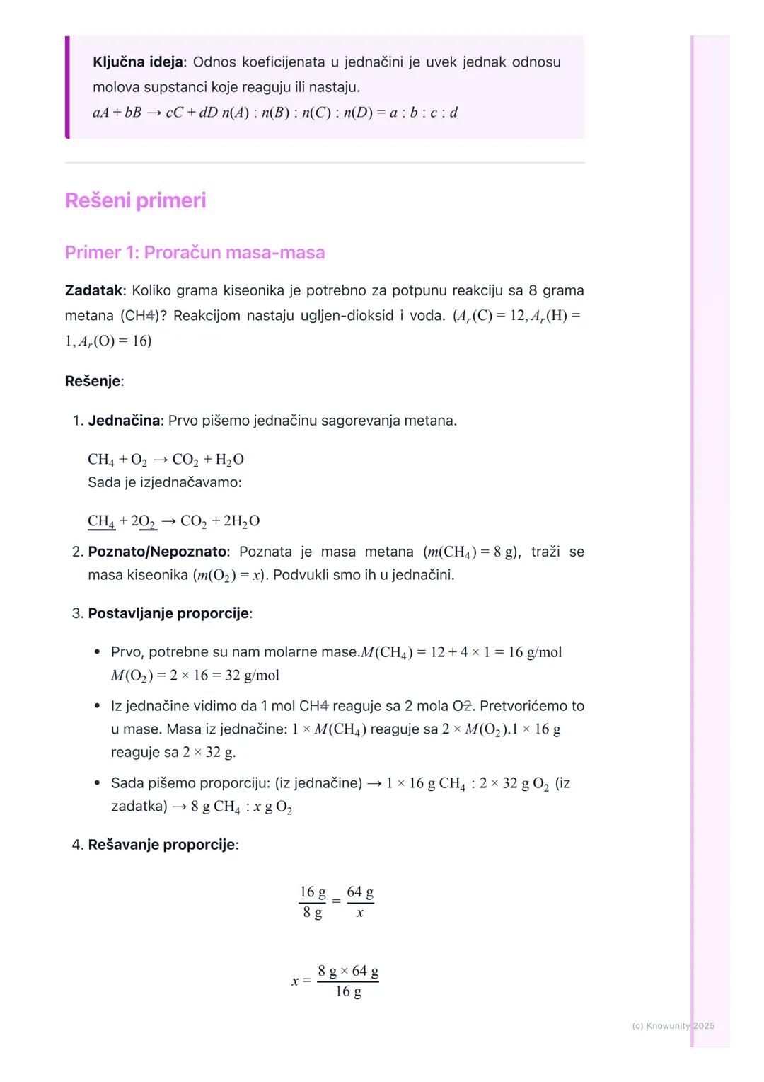 # Stehiometrijski proračuni

Uvod u stehiometrijske proračune

Stehiometrija je deo hemije koji se bavi kvantitativnim odnosima između
reakt