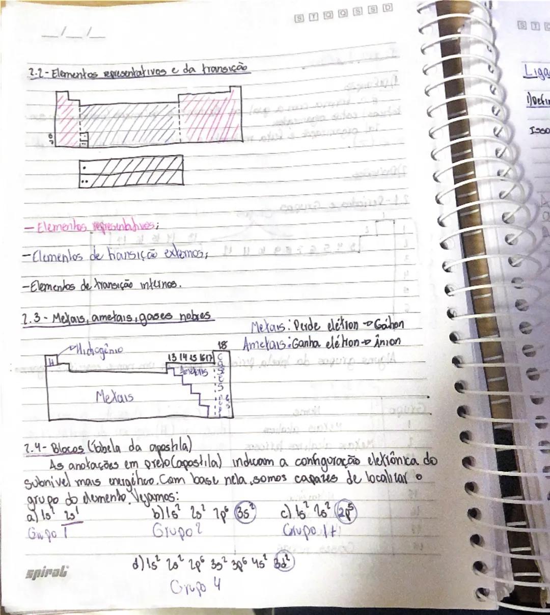 # Tabela Deriódica

1) Definição
É a forma com a qual os elementos químicos (nahurais ou sin
téticos) estão organizades.
Tal organização é f