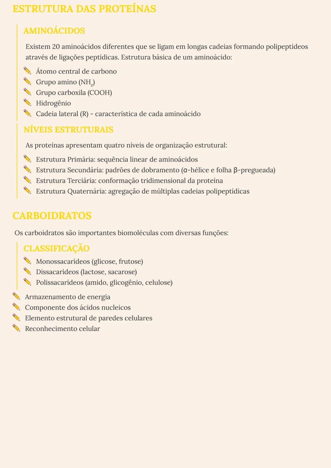 # BIOMOLÉCULAS: PROTEÍNAS,
CARBOIDRATOS E LIPÍDIOS

# PROTEÍNAS
As proteínas são biomoléculas essenciais com diversas funções no organismo.
