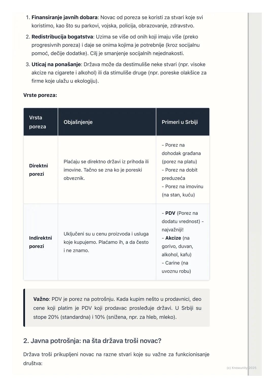 # Fiskalna politika: porezi i javna
potrošnja

Uvod u fiskalnu politiku

Fiskalna politika je jedan od glavnih načina na koji država utiče n
