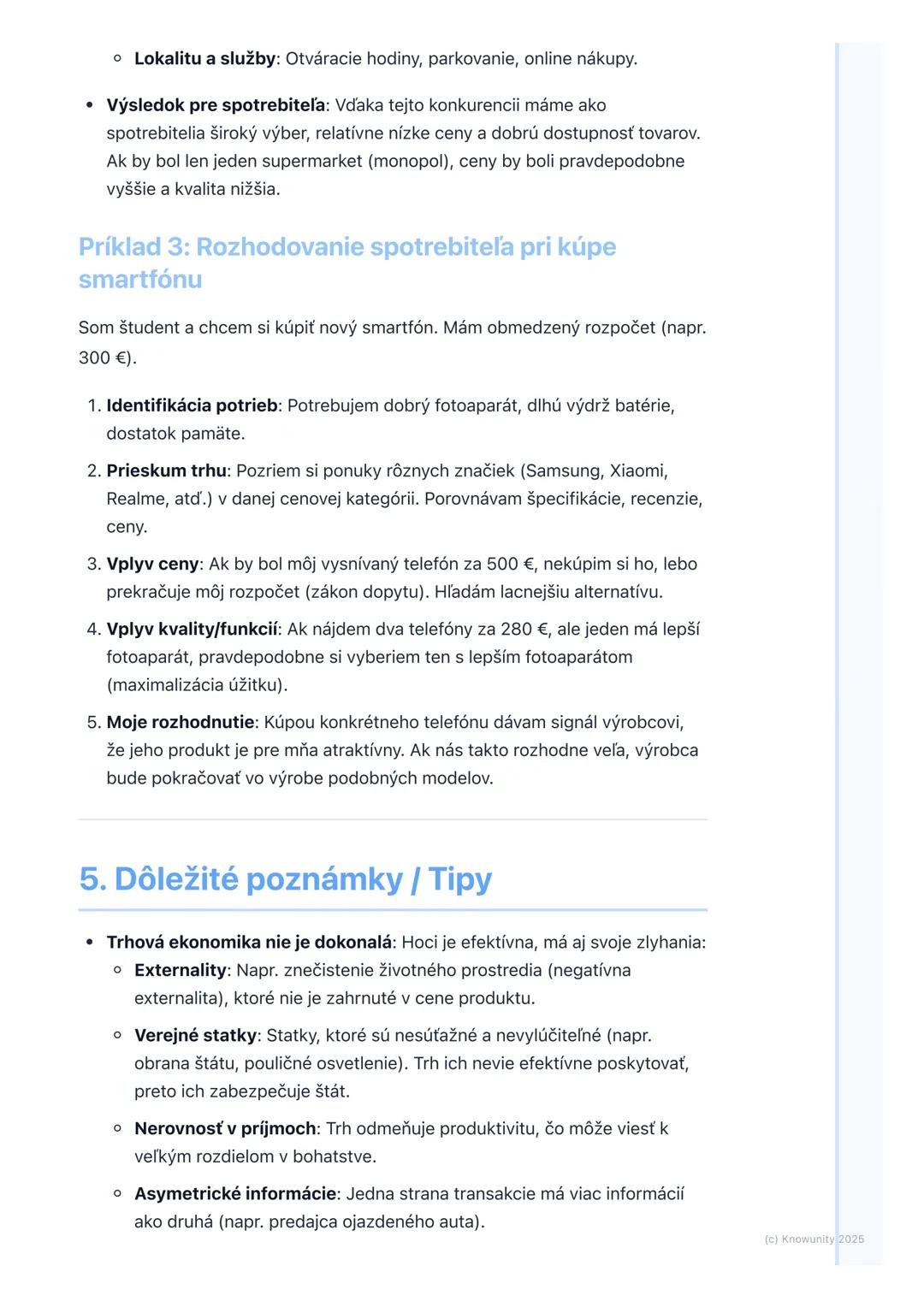 # Trhová ekonomika a jej
mechanizmy

1. Prehľad trhovej ekonomiky

Trhová ekonomika je ekonomický systém, kde o alokácii zdrojov a výrobe
to