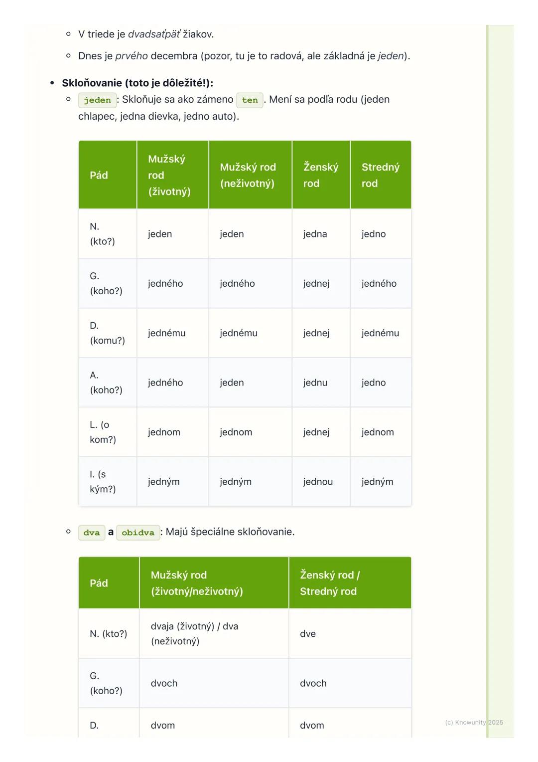 # Číslovky

1. Úvod do čísloviek

Ahojte! Dnes si zopakujeme číslovky, čo je super dôležitá časť slovenčiny.
Číslovky sú slová, ktoré nám ho
